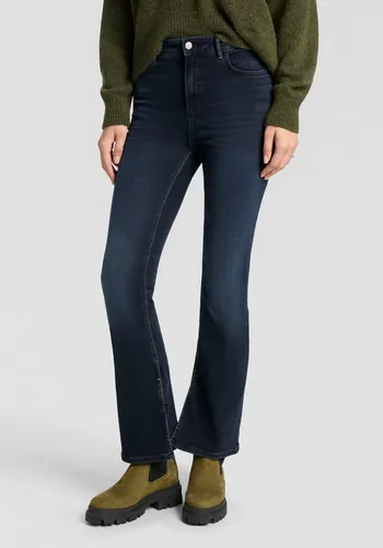 BOSS ORANGE Bootcut-Jeans Rosa High Rise Bootcut Premium Damenmode mit geschlitztem Saum