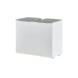 Waschbeckenunterschrank Gardasee, weiß - Hochwertiger Waschbeckenunterschrank in elegantem Weiß, ideal für Ihr Badezimmer. Maße: 70x56x35 cm. Profitieren Sie von unserem 10€ Willkommens-Gutschein bei Newsletter-Anmeldung!
