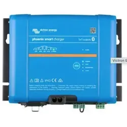 Victron Phoenix Smart IP43 Charger 24/25 - Bluetooth Batterieladegerät - PV-Energiemanager mit Bluetooth-Funktion für einfache Überwachung und Steuerung, ideal für effizientes Laden von Batterien.