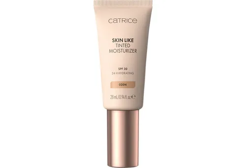 CATRICE Skin Like Tinted Moisturizer Creme Foundation 28 ml Nr. 020N - Entdecke die CATRICE Skin Like Tinted Moisturizer für einen frischen Teint. Leichte, aufbaubare Deckkraft mit 24 Stunden Feuchtigkeit und LSF 30, ideal für mühelose Schönheit im Alltag.