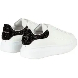 Alexander McQueen Kids Crystal Embellished Oversized Sneakers - Stylische Sneaker für Kinder mit Swarovski-Kristallen, ideal für Freizeit und besondere Anlässe. Hochwertiges Leder sorgt für Komfort und Atmungsaktivität.