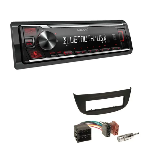 Kenwood Autoradio Bluetooth USB AUX für Renault Twingo II 2007-2014 - Praktisches Autoradio mit Bluetooth und USB-Anschluss für den Renault Twingo II (2007-2014). Genießen Sie Musik-Streaming und Freisprechanrufe in kompaktem Design.