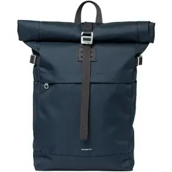 Sandqvist Icon Rolltop Backpack 23 - Blau - Stylischer Rucksack mit 23 l Volumen, perfekt für Reisen und den Alltag. Hochwertige Verarbeitung und modernes Design machen ihn zum idealen Begleiter.