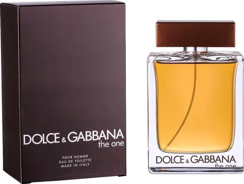 Dolce & Gabbana The One For Men Edt Spray 150ml - Herrendüfte mit einer harmonischen Duftkomposition aus Basilikum, Muskatellersalbei und Bernstein, ideal für den modernen Mann.