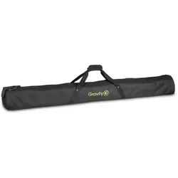 Gravity BG SS 1 XLB Transporttasche für Lautsprecherständative - Robuste Tragetasche aus wasserabweisendem 1680D Nylon, ideal für Lautsprecherständative. Mit 10 mm Polsterung, verstärktem Boden und zwei praktischen Reißverschlüssen für mühelosen Transport.