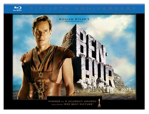 Ben-Hur - 50th Anniversary Limited Ultimate Collectors Edition [Blu-ray] [Import mit deutscher Sprache]