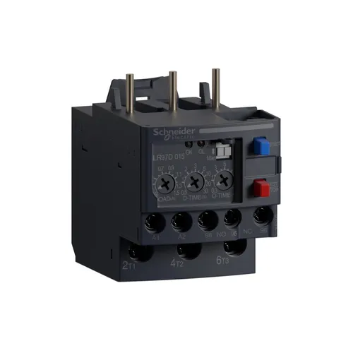 Schneider Electric LR97D015B Motorschutzrelais - Universalrelais mit einstellbarem Strombereich von 0,3 bis 1,5 A, ideal für zuverlässigen Motorschutz ohne externe Stromversorgung.