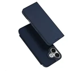 Dux Ducis Klapphülle mit Standfunktion Handyhülle mit Rundumschutz und Kartenfach kompatibel mit iPhone 17 Blau