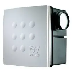 Schachtventilator Quadro Micro I T UP – Effizienter Lüftungsventilator - Kompakter Lüftungsventilator mit 2 Geschwindigkeitsstufen, energiesparend und leise. Ideal für den Unterputz-Einsatz mit integriertem Überlastschutz und auswaschbarem Filter.