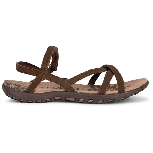 Trespass Damen Kimbra Walking-Schuh, Dollar, 36 EU - Wanderschuhe mit gepolstertem Fußbett und strapazierfähiger Laufsohle, ideal für lange Wanderungen und optimalen Komfort.
