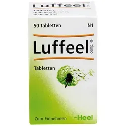 LUFFEEL comp. Tabletten 50 St - Unterstützung bei Unwohlsein - LUFFEEL comp. Tabletten 50 St für die Linderung von Unwohlsein. Ideal für den täglichen Einsatz, um Ihr Wohlbefinden zu fördern.