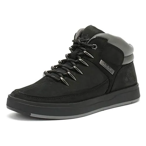Timberland Herren Stiefel aus Leder, Schwarz Nubuck, 44.5 EU - Herren-Stiefel aus hochwertigem Better Leather mit nachhaltiger Gerberei, strapazierfähigem ReBOTL-Futter und Defender Repellent-Imprägnierung für optimalen Schutz.