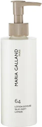 Maria Galland 64 Lotion Soyeuse 200 ml - Feuchtigkeitsspendende Gesichtslotion - Gesichtsreinigung, Gel-Textur für normale bis trockene und sensible Haut, mit Algen- und Baikalhelmkraut-Extrakt für intensive Feuchtigkeit und sofortigen Komfort.