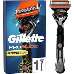 Gillette ProGlide Power - Rasiersystem für Männer - Erleben Sie die komfortable Rasur mit dem Gillette ProGlide Power. Die Flexball-Technologie sorgt für optimalen Kontakt und ein gründliches Ergebnis, selbst an schwer erreichbaren Stellen. Genießen Sie sanften Gleiteffekt und hohe Präzision.