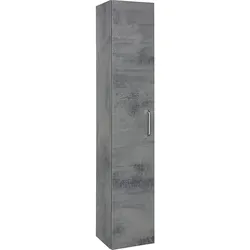 Hochschrank NOA, reversibel, Zement, 300x1600x270mm Evenes