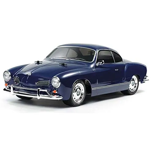Tamiya VW Karmann Ghia 2WD Tourenwagen 1/10 M-06L Bausatz - RC-Modelle: Klassisches VW Karmann Ghia Modell im Bausatz mit bewährtem M-06 Chassis und 540er Elektromotor für authentisches Fahrvergnügen.