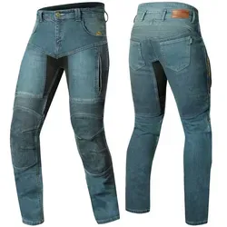 Trilobite Parado Circuit Jeans blau Gr. 30/34 - Motorradhosen mit CE AAA Zertifizierung, ausgestattet mit SAS-TEC CE Level 2 Protektoren für optimalen Schutz und Komfort auf jeder Fahrt.
