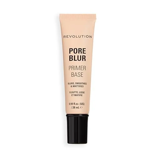 REVOLUTION Pore Blur Primer 28 ml - Der Revolution Pore Blur Primer sorgt für ein glattes Hautbild und minimiert das Erscheinungsbild von Poren. Ideal für ein perfektes Make-up-Finish und die tägliche Anwendung.