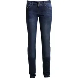 John Doe Betty High XTM Damenjeans, blau, Größe 26