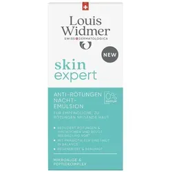 Widmer Skinexpert Anti-Rötungen Nachtemulsion Unp. - Arzneimittel zur Pflege empfindlicher Haut, reduziert effektiv Rötungen und stärkt die Gefäßwände für ein beruhigtes Hautbild.