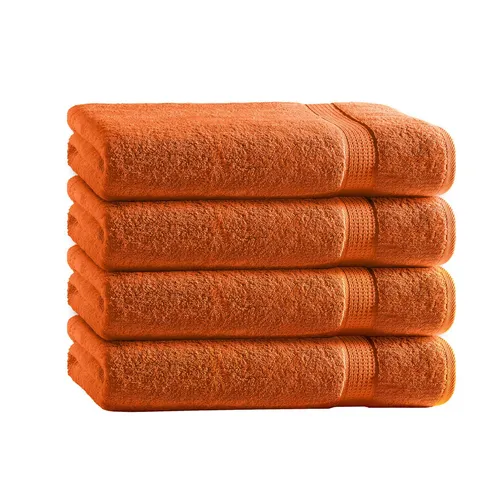 TRENDBUY24 Handtuch Set Handtücher Duschtücher Gästetücher Baumwolle Frottee Premium 4er Set, 100% Baumwolle (4-St), Duschtuch