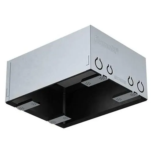 Kaiser Elektro 9435-04 Brandschutzgehäuse FlamoX EI30, 100 mm - Gehäuse für Einbauleuchten und Lautsprecher, rauch- und halogenfrei, schützt vor Brandlasten von oben und unten – ideal für sichere Installationen.
