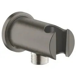 Wandanschlussbogen Rainshower 26658 - Sanitärinstallation mit runder Rosette und robustem Ganzmetallgehäuse, ideal gegen Rückfließen, für eine langlebige Nutzung.