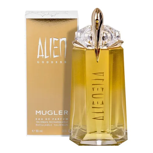 Mugler Alien Goddess Eau de Parfum 60ml - Damenparfüm mit einem einzigartigen Duft aus Bergamotte, Jasmin und Vanille, ideal für selbstbewusste Frauen, die ihren individuellen Stil unterstreichen möchten.