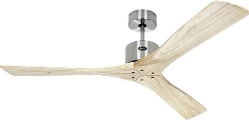 Deckenventilator Macau Massivholz - Elegantes Design & effiziente Luftzirkulation - Ventilatoren mit 132 cm Durchmesser, 3 Massivholzflügel und Fernbedienung für ganzjährige Nutzung. Ideal für stilvolle Wohn- und Arbeitsbereiche.