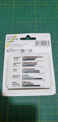 Magura Bremsbeläge Typ 7.P Performance - Fahrrad-Bremsbeläge mit hoher Performance, optimiert für präzise Bremskraft und Langlebigkeit, ideal für anspruchsvolle Fahrer.