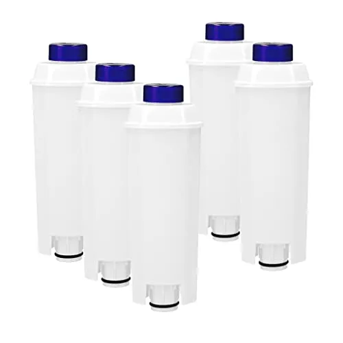 Filter für Kaffeevollautomaten/Kaffeemaschinen von DeLonghi wie Combi/ECAM/Espresso/Prima Donna VonBueren | Wasserfilter 5 x