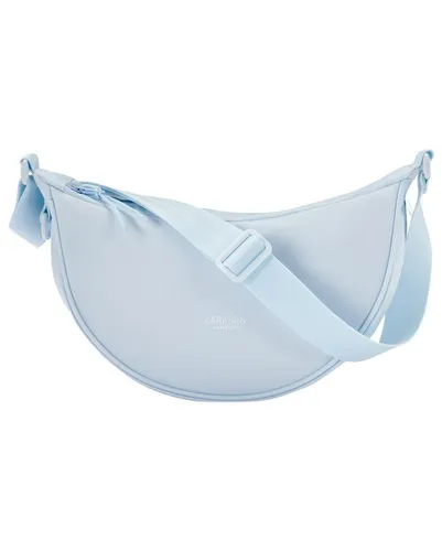 LARKSON Umhängetasche Solveig Small - Stylische Halbmondtasche für Damen und Herren aus recyceltem PET-Material, wasserabweisend und ideal für den Alltag oder Festivals.