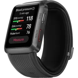 Huawei Watch D schwarz - Elegante Smartwatch mit AMOLED Display - Smartwatch mit 1,64 Zoll AMOLED Display, 7 Tagen Akkulaufzeit und über 70 Trainingsmodi. Ideal für Fitness-Enthusiasten und stilbewusste Nutzer.