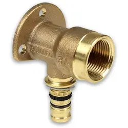 GEBERIT Mepla Press Rotguss Wandwinkel lang, H: 53mm (Ausführung: 20 - 3/4''IG)