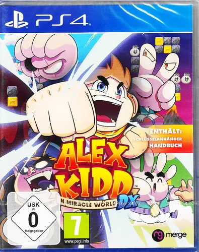 Alex Kidd in Miracle World für PS4 – Neu & OVP - Action-Adventure-Spiel für die PS4, ideal für alle Altersgruppen (USK ab 0) und perfekt für Nostalgiefans!