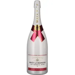 Moët & Chandon Champagne ICE IMPÉRIAL ROSÉ 1,5l - Genießen Sie den Moët & Chandon Champagne Ice Impérial Rosé in der 1,5l Flasche – speziell für den Genuss auf Eis kreiert. Ein erfrischender, fruchtiger Champagner, perfekt für Sommerfeste und stilvolle Anlässe.