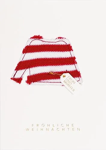modern gestaltete Weihnachtskarte von Räder Design