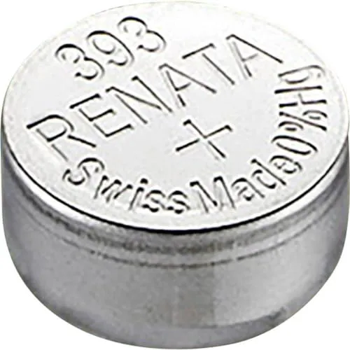 Renata SR48 Compatible courant Fort Knopfzelle 393 Silberoxid 80 mAh 1.55 V 1 St.