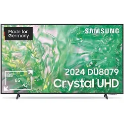 Samsung GU43DU8079U, 109,2 cm (43"), 3840 x 2160 Pixel, LCD, Smart-TV, WLAN, Schwarz - Schwarz