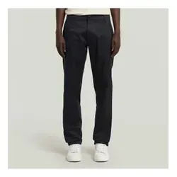G-STAR Morry Tapered Chinohose blau 32 - Wanderhose in Tapered Fit mit elastischem Twill-Material für optimalen Tragekomfort. Ideal für aktive Freizeit und stylische Looks.