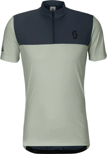 Scott Jersey M's Endurance LT SS in Spray Grey/Dark Blue XXL - Hochwertiges Kurzarmtrikot für Herren, ideal für sportliche Aktivitäten. Leicht und atmungsaktiv für optimalen Tragekomfort.