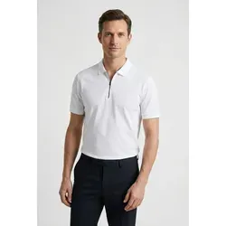OLYMP Poloshirt Casual regular fit weiß XL (56/58)