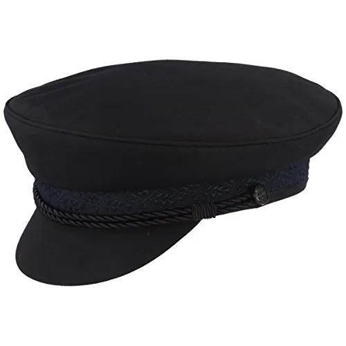 Balke Originale hanseatische Prinz Heinrich Mütze Popeline (58, Marine) - Hüte, Mützen & Caps für Herren, stilvolle und klassische Kopfbedeckung aus hochwertiger Popeline für einen eleganten Look.
