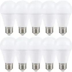LED Leuchtmittel 9W = 60W E27 opal matt 820lm warmweiß 3000K 270° 10 x