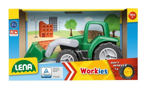 Workies Tractor with shovel box Lena 4006942899500