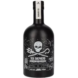 Sea Shepherd Islay Single Malt Scotch Whisky - Whisky, rauchig und torfig aus Islay, mit geheimnisvoller Brennerei. 10 % pro Flasche unterstützen die Meeresschutzorganisation Sea Shepherd.