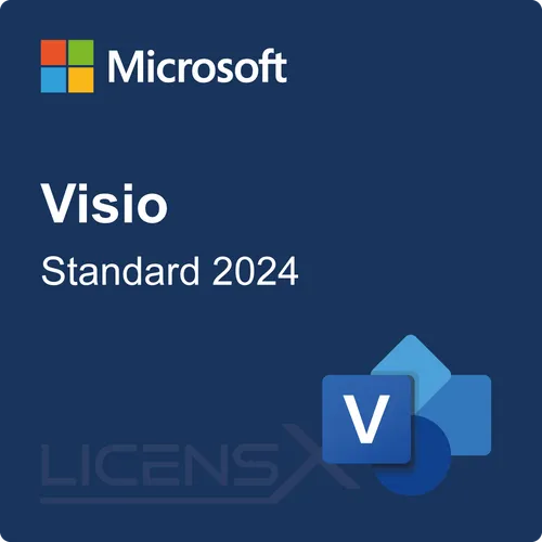 Microsoft Visio Standard 2024 - Office-Software für beeindruckende Diagramme, intuitive Benutzeroberfläche und zahlreiche Vorlagen zur schnellen Erstellung professioneller Grafiken.