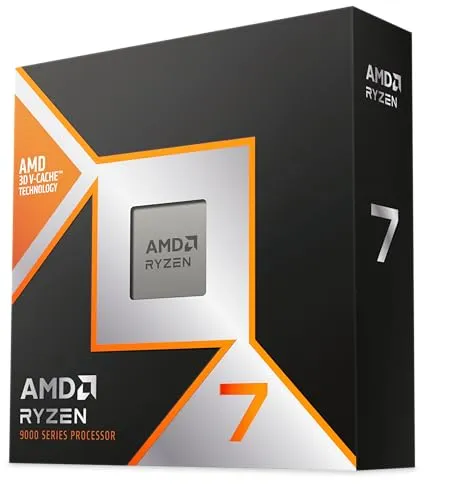 AMD Ryzen 7 9800X3D 4.7/5.2GHz - Desktop-PCs mit 3D V-Cache Technologie für beeindruckende Gaming-Performance und Multitasking-Fähigkeiten.