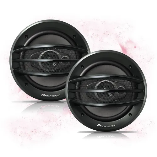 Pioneer 3-Wege Lautsprecher (500 Watt, 20 cm) - Car-HiFi-Lautsprecher mit kraftvollem Klang, ideal für viele Fahrzeugtypen. Hohe Belastbarkeit und IMPP-Membran für satte Bässe und klare Höhen – perfekter Sound im Auto!