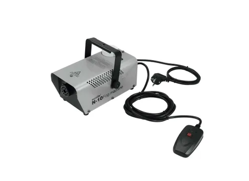 N-10 Kompakte 400-W-Nebelmaschine - Licht & Bühne: Kompakte Nebelmaschine mit Kabelfernbedienung, ideal für kleine Partyräume, ausgestattet mit Überhitzungsschutz und Füllstandsanzeige für sorgenfreies Feiern.